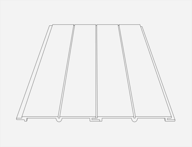 Acero Double Flat Panel